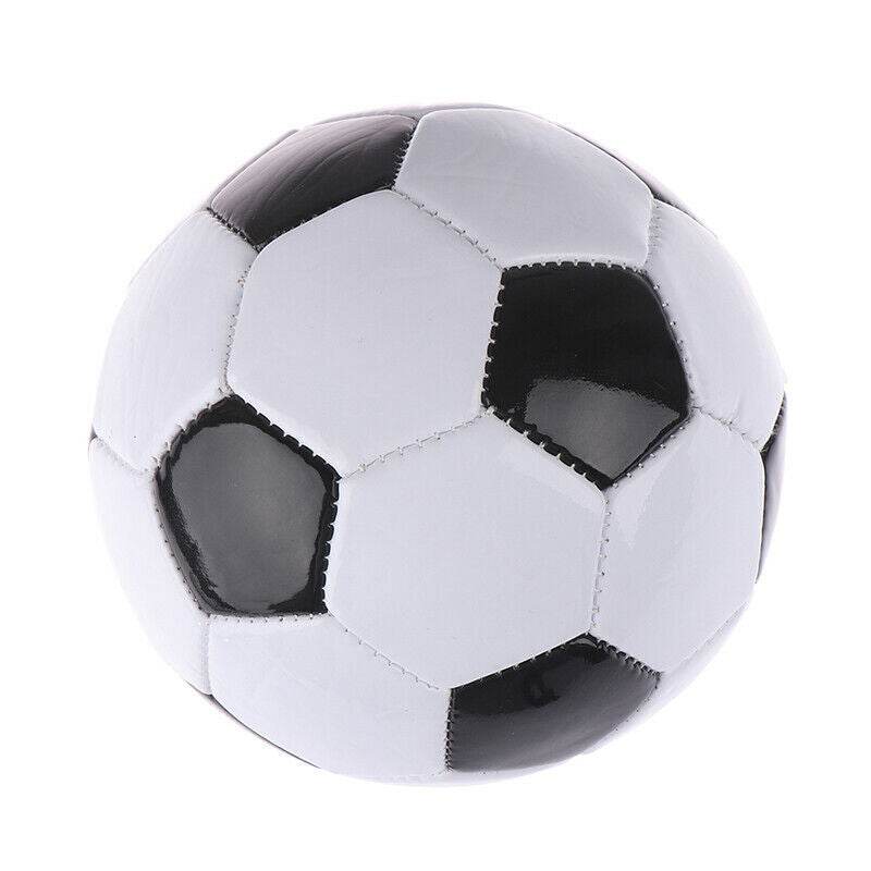 Classic Soccer Ball Football Training Standard Size 5 - Black/White | Outdoorium