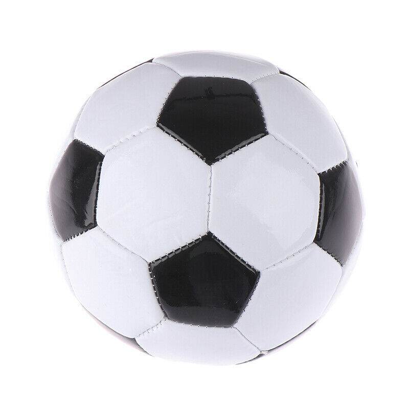 Classic Soccer Ball Football Training Standard Size 5 - Black/White | Outdoorium