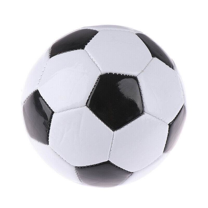 Classic Soccer Ball Football Training Standard Size 5 - Black/White | Outdoorium