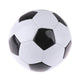 Classic Soccer Ball Football Training Standard Size 5 - Black/White | Outdoorium