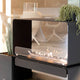 Decoflame Austin Freestanding Net Zero Fireplace | Outdoorium