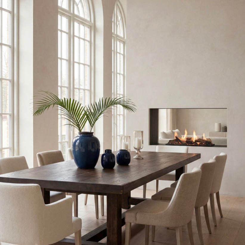 Decoflame BEV LogicWood Fireplace - Smart Control & 20.5 to 80 Hour Long Burn Times | Fireplace