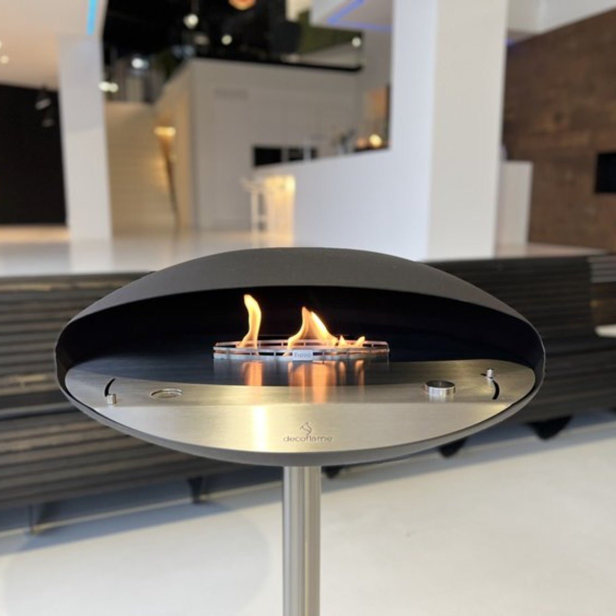 Decoflame Espoo Floor Net Zero Fireplace - Outdoorium