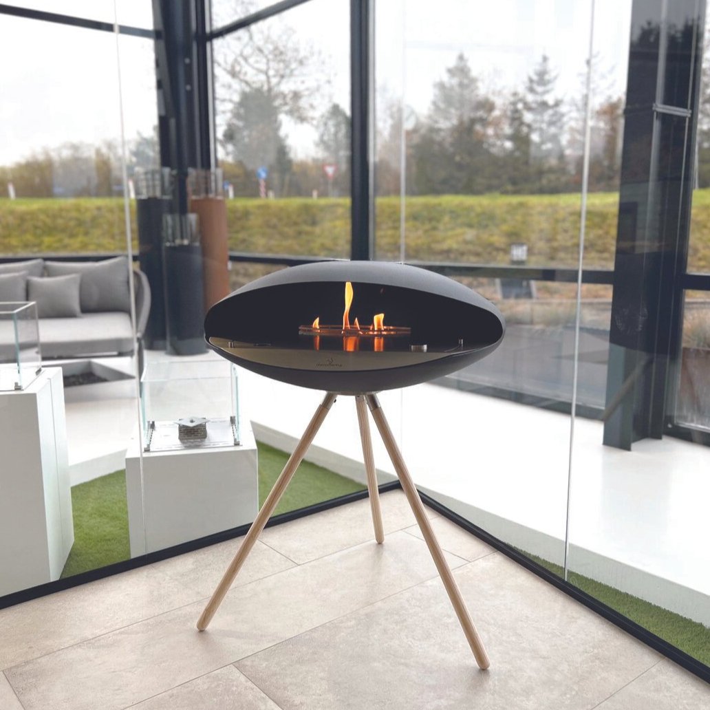 Decoflame Espoo Floor Net Zero Fireplace - Outdoorium