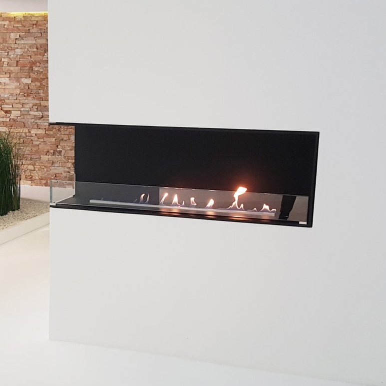 Decoflame Montreal Left Corner Net Zero Built - In Fireplace - Outdoorium