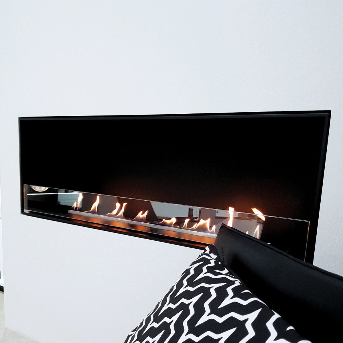 Decoflame Montreal Net Zero - Front Facing Fireplace - Outdoorium