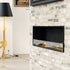 Decoflame Montreal Net Zero - Front Facing Fireplace - Outdoorium