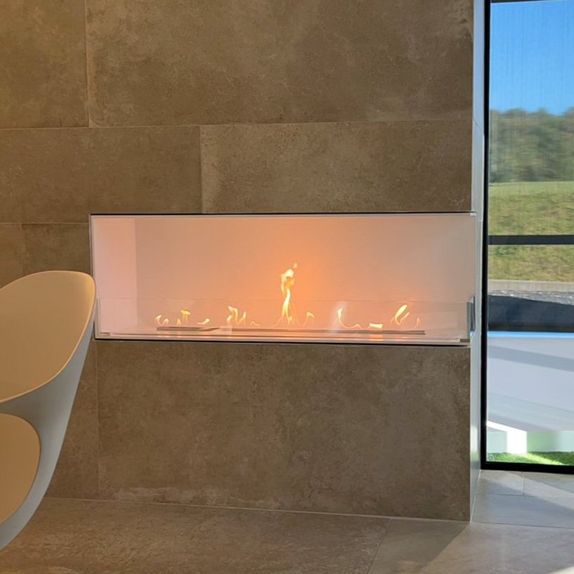 Decoflame Montreal Right Corner Net Zero Built - In Fireplace - Outdoorium