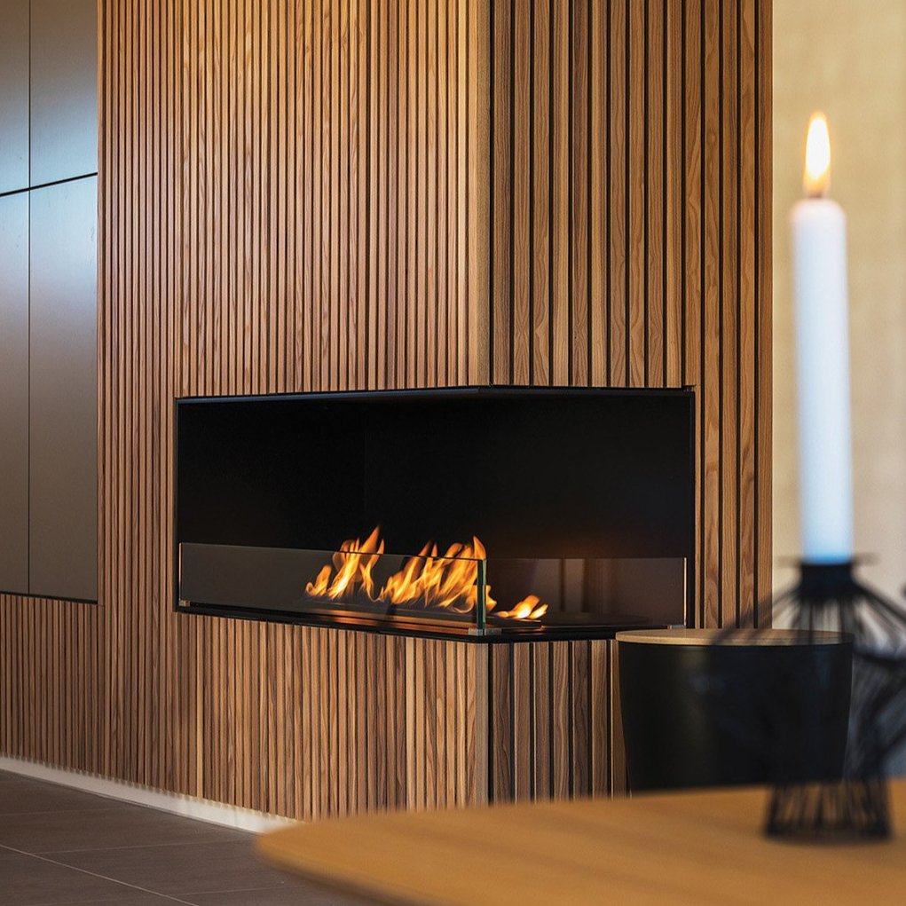 Decoflame Montreal Right Corner Net Zero Built - In Fireplace - Outdoorium