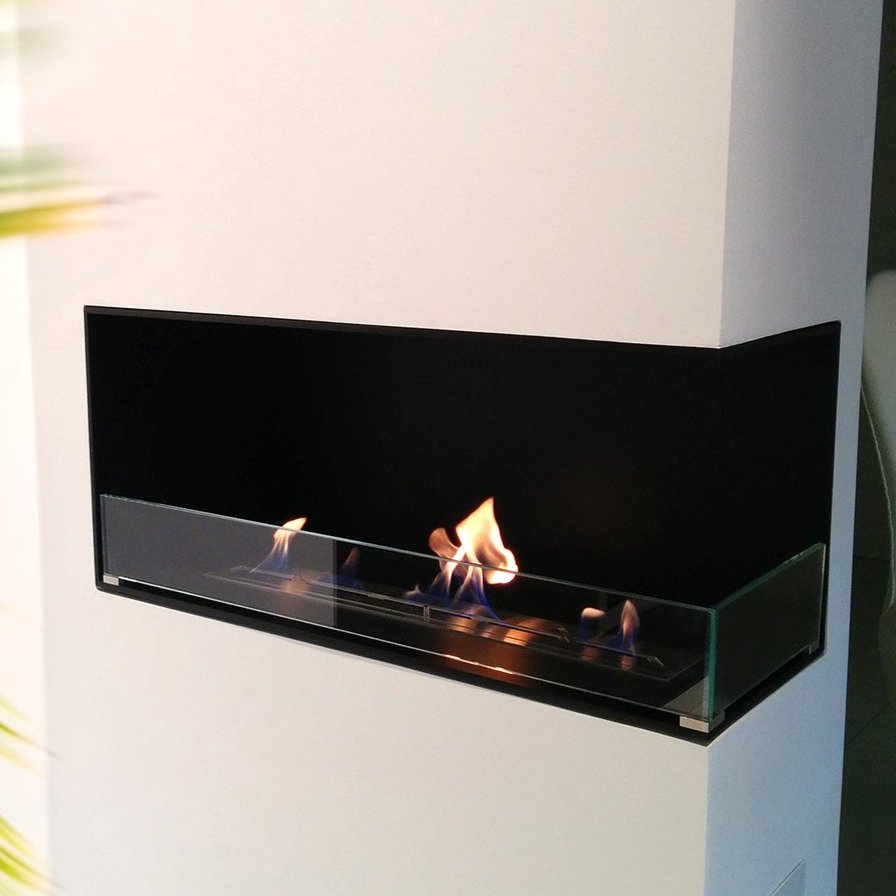 Decoflame Montreal Right Corner Net Zero Built - In Fireplace - Outdoorium