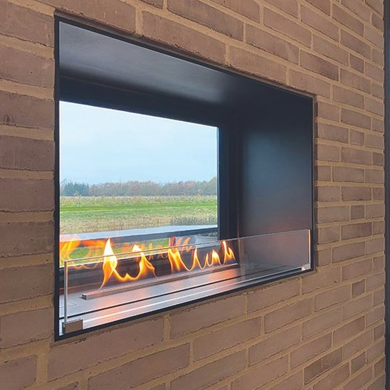 Decoflame Net Zero F6 Fireplace Insert - Smart Home &amp; App Control - Outdoorium