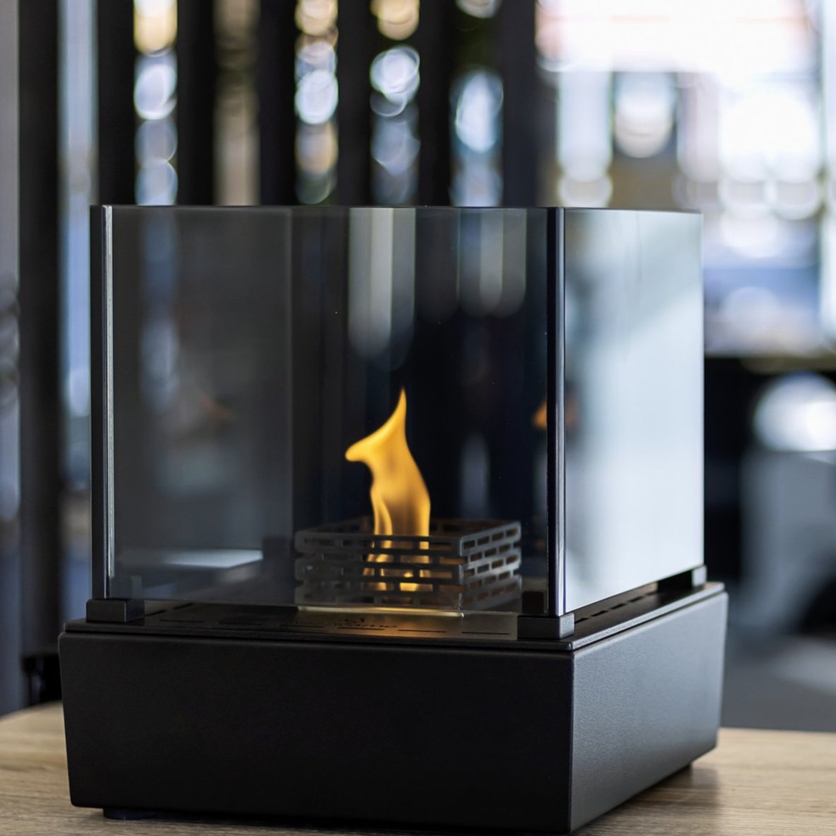 Decoflame Nice Table Top Net Zero Fireplace - Outdoorium