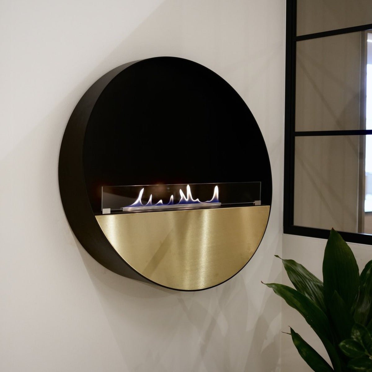 Decoflame Tokyo Wall Mounted Net Zero Fireplace - Outdoorium