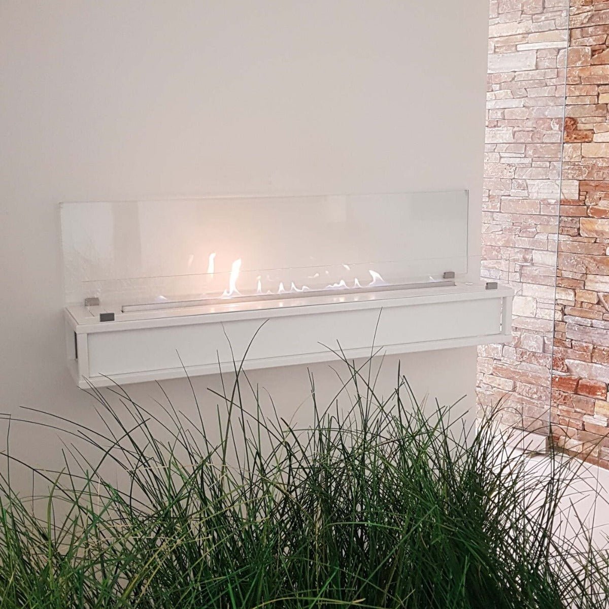 Decoflame Torino Wall Mounted Net Zero Fireplace - Outdoorium