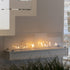 Decoflame Torino Wall Mounted Net Zero Fireplace - Outdoorium