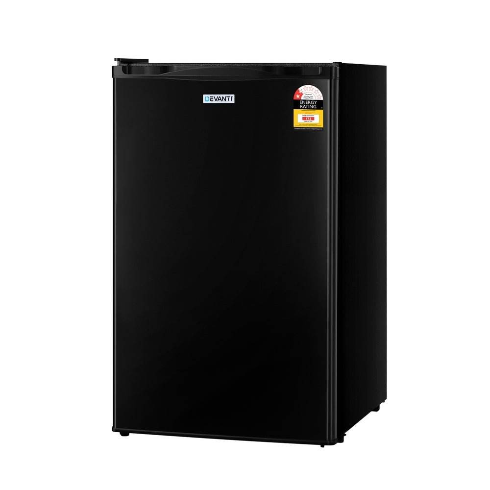 Devanti 110L Bar Fridge Black - Outdoorium