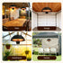 Devanti 1500W Electric Patio Infrared Heater Hanging Heaters Ceiling Mounted Remote | Appliances > Heaters > Patio Heaters
