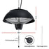 Devanti 1500W Electric Patio Infrared Heater Hanging Heaters Ceiling Mounted Remote | Appliances > Heaters > Patio Heaters