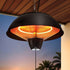 Devanti 1500W Electric Patio Infrared Heater Hanging Heaters Ceiling Mounted Remote | Appliances > Heaters > Patio Heaters
