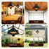 Devanti 2000W Electric Patio Heater Ceiling Mounted Hanging Heaters Remote | Appliances > Heaters > Patio Heaters