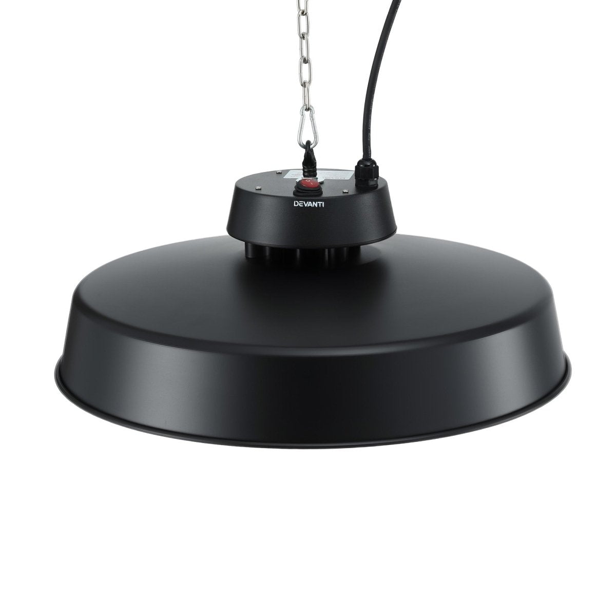Devanti 2000W Outdoor Electric Patio Heater Ceiling Mount with LED Light Remote | Appliances > Heaters > Patio Heaters