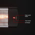 Devanti 2PCS Electric Radiant Strip Heater Outdoor Indoor Patio Infrared Heaters 3000W | Appliances > Heaters > Patio Heaters