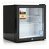 Devanti 40L Bar Fridge Glass Door Mini Fridge Countertop Cooler Black | Appliances > Fridges