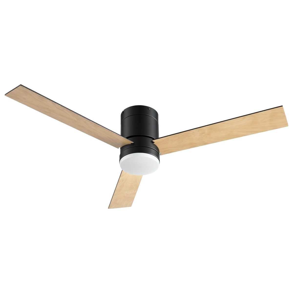 Devanti 52'' Ceiling Fan 3 Blades Double - sided DC Motor w/Light w/Remote Light Wood and bLack | Appliances > Fans > Ceiling Fans
