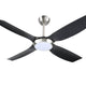 Devanti 52'' Ceiling Fan DC Motor w/Light w/Remote Black | Outdoorium