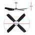 Devanti 52'' Ceiling Fan DC Motor w/Light w/Remote Black | Outdoorium