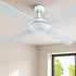 Devanti 52'' Ceiling Fan w/Remote - White | Outdoorium