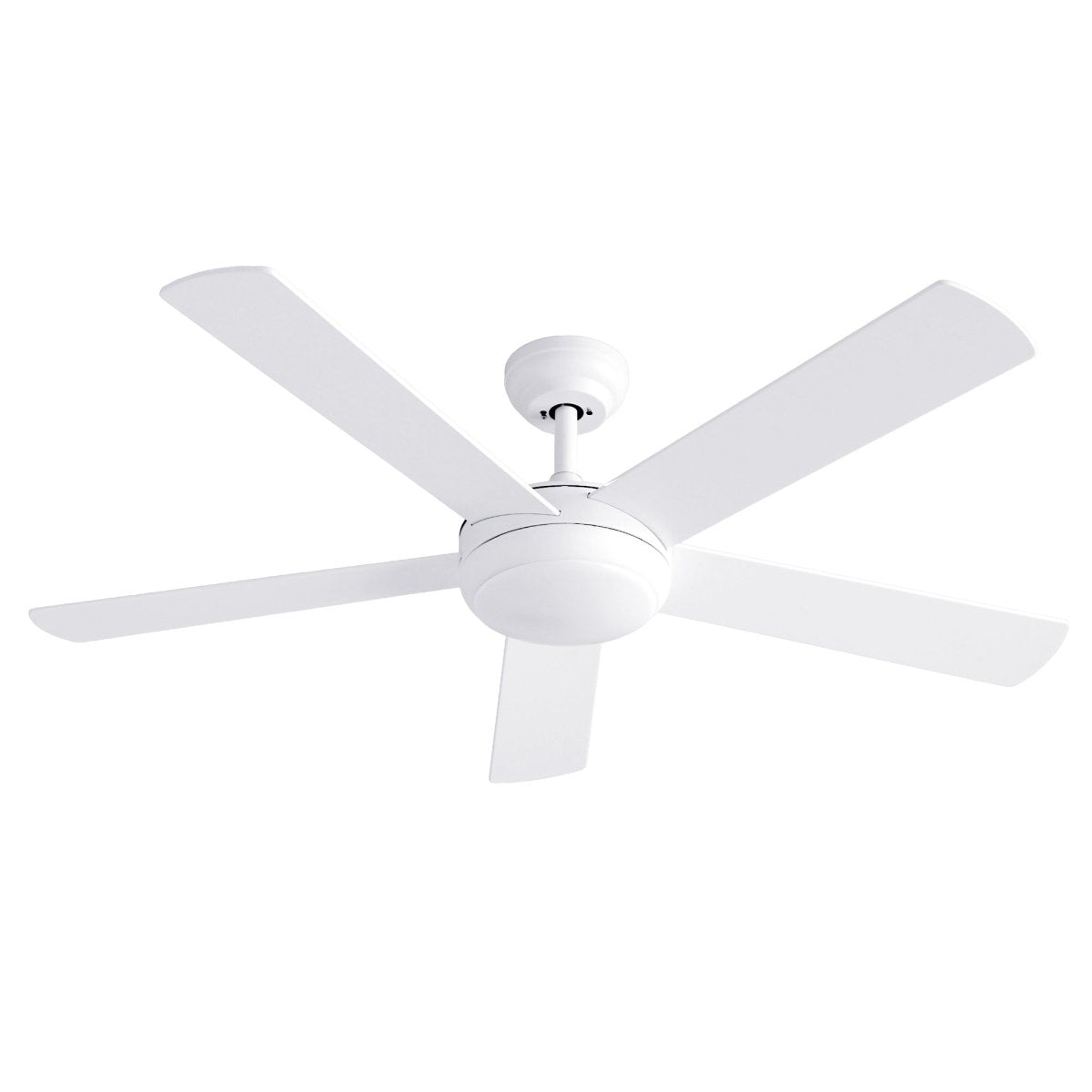Devanti 52-Inch 5-Blade DC Ceiling Fan with Light & Remote - White