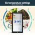 Devanti 78L Bar Fridge Glass Door Mini Fridge Countertop Cooler Black | Appliances > Fridges