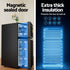 Devanti 85L Bar Fridge Mini Freezer Refrigerator Black | Appliances > Fridges