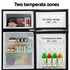 Devanti 85L Bar Fridge Mini Freezer Refrigerator Black | Appliances > Fridges