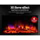 Devanti Electric Fireplace Fire Heater 2000W | Outdoorium