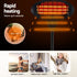 Devanti Electric Patio Heater 2000W | Appliances > Heaters