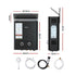 Devanti Portable Gas Water Heater LPG - powered System Black | Outdoorium