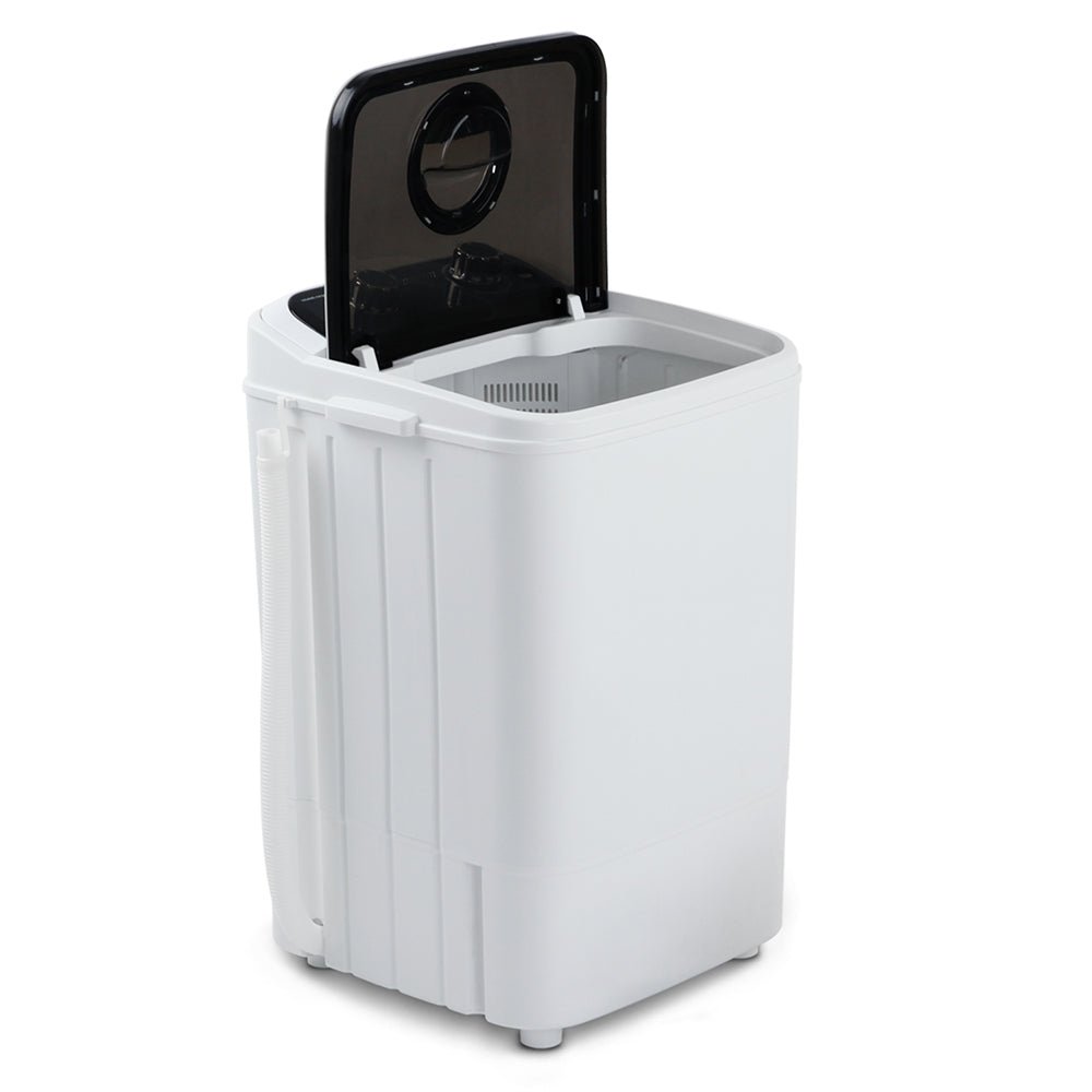 Devanti Portable Washing Machine 4.6KG Black - Outdoorium