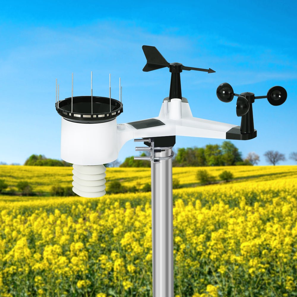 Devanti Weather Station Indoor Outdoor Wireless WiFi Professional Solar Sensor - Outdoorium