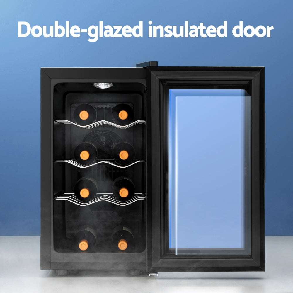 Devanti Wine Fridge Cooler 8 Bottles | Appliances > Fridges