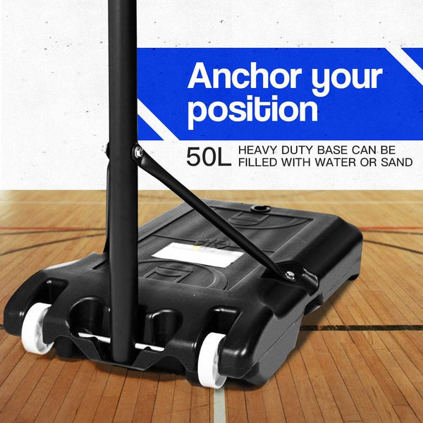 Dr.Dunk Adjustable Basketball Stand System Kids Hoop Portable Height