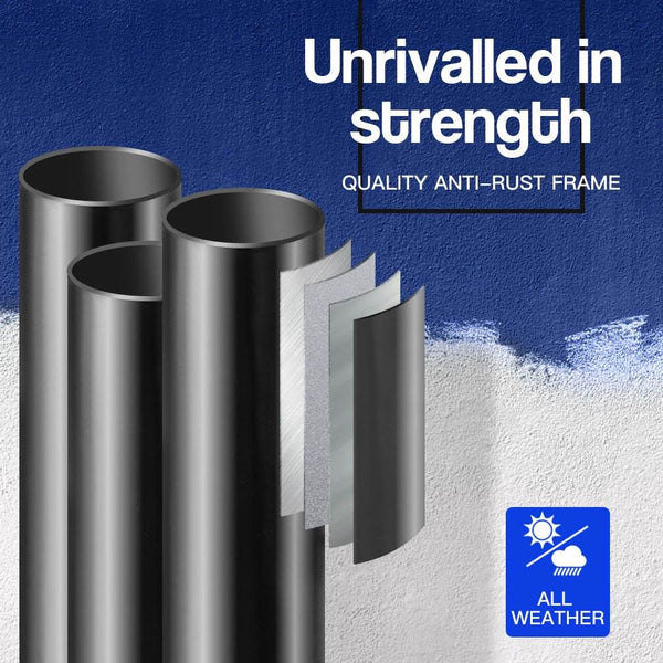 Dr.Dunk Adjustable Basketball Stand System Kids Hoop Portable Height