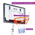 Dr.Dunk Portable Basketball Hoop Stand System Height Adjustable Net Ring Kids - Outdoorium