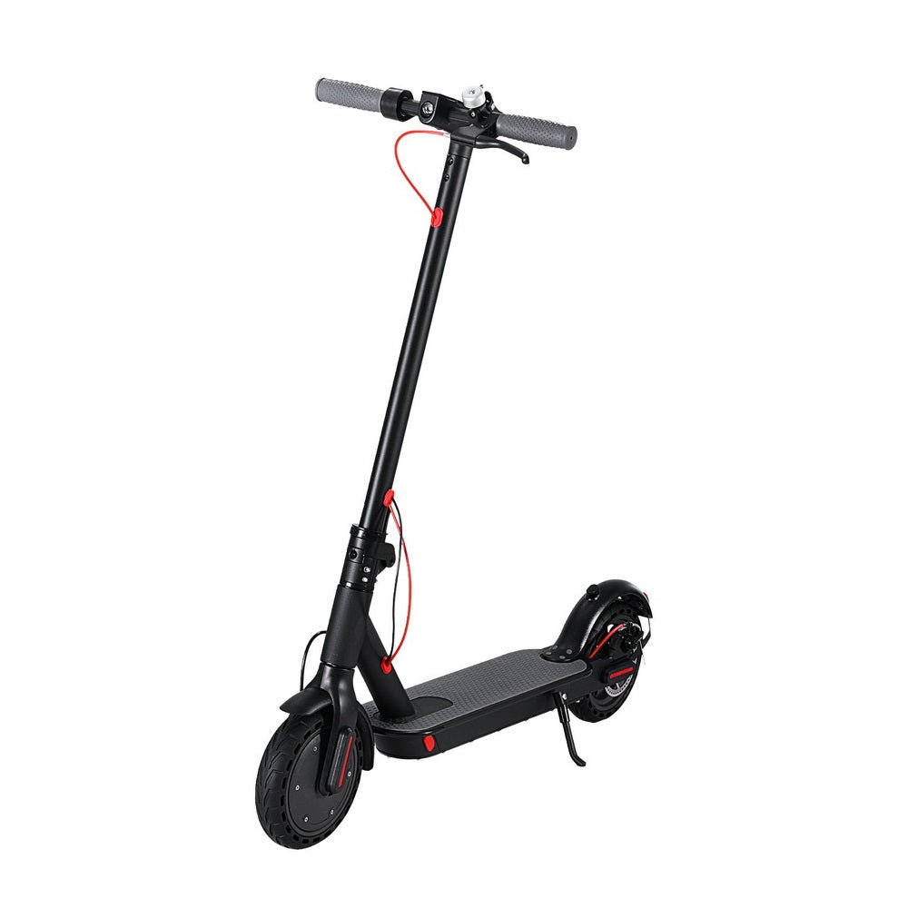 Electric Scooter 500W 25KM/H Folding Portable Riding For Adults Commuter Black - Outdoorium