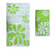 Elements Jacquard REVERSIBLE Cotton Floral Beach Towel - Lime Floral | Outdoorium