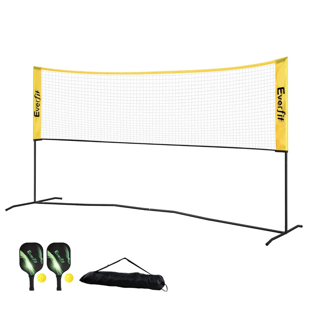 Everfit 10ft Portable Pickle Ball Net Adjustable Multi - Sport for Badminton Tennis Pickleball Volleyball | Outdoorium