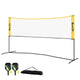 Everfit 10ft Portable Pickle Ball Net Adjustable Multi - Sport for Badminton Tennis Pickleball Volleyball | Outdoorium