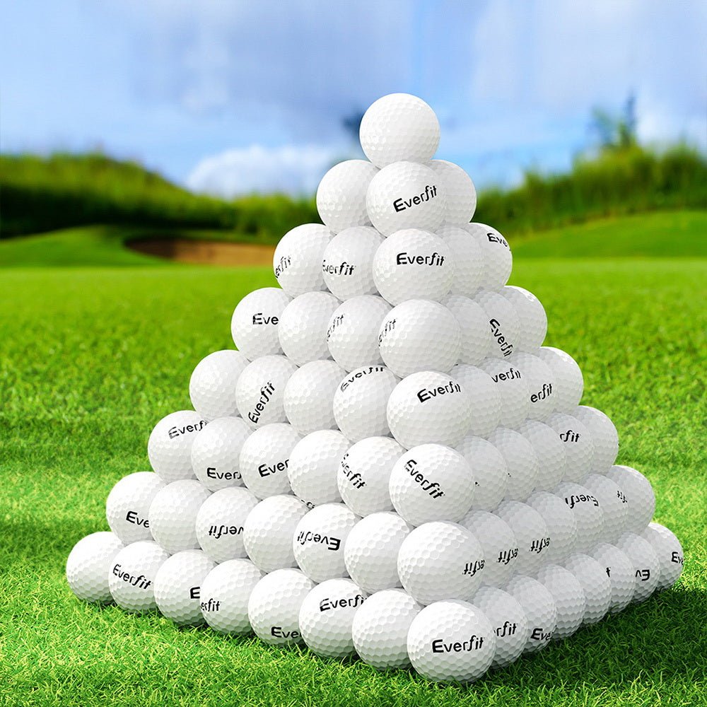 Everfit 120pcs Golf Ball Set Reusable Distance Golf Balls Practice Training - Outdoorium