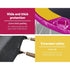Everfit 14FT Trampoline for Kids w/ Ladder Enclosure Safety Net Rebounder - Outdoorium